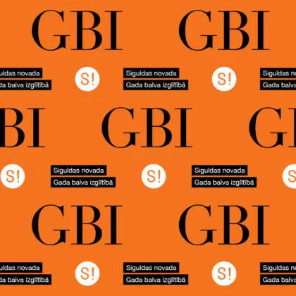 SIGULDA. IZGLĪTĪBAS GADA BALVAS IDENTITĀTE.