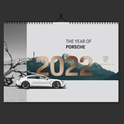 PORSCHE. 2022. GADA KALENDĀRS.