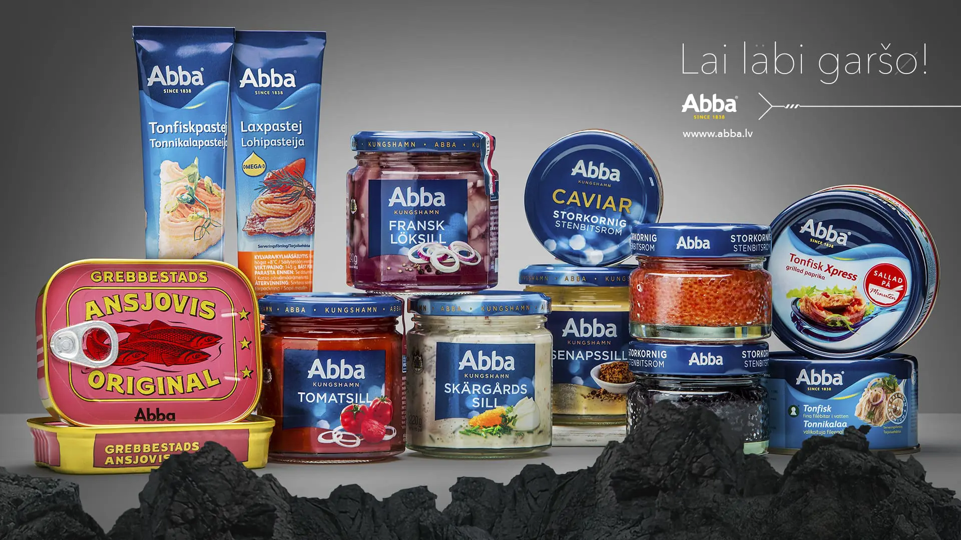 ABBA. Fish Canned Food Image Campaign.