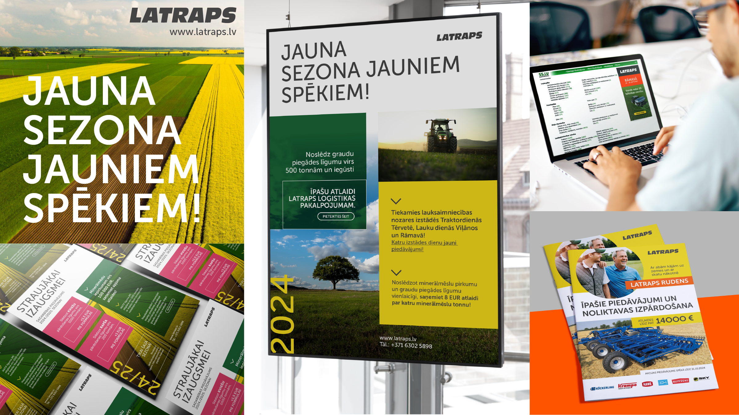LATRAPS. Lauksaimniecības kooperatīva iekšējās komunikācijas pozicionējums un vizuālā valoda.