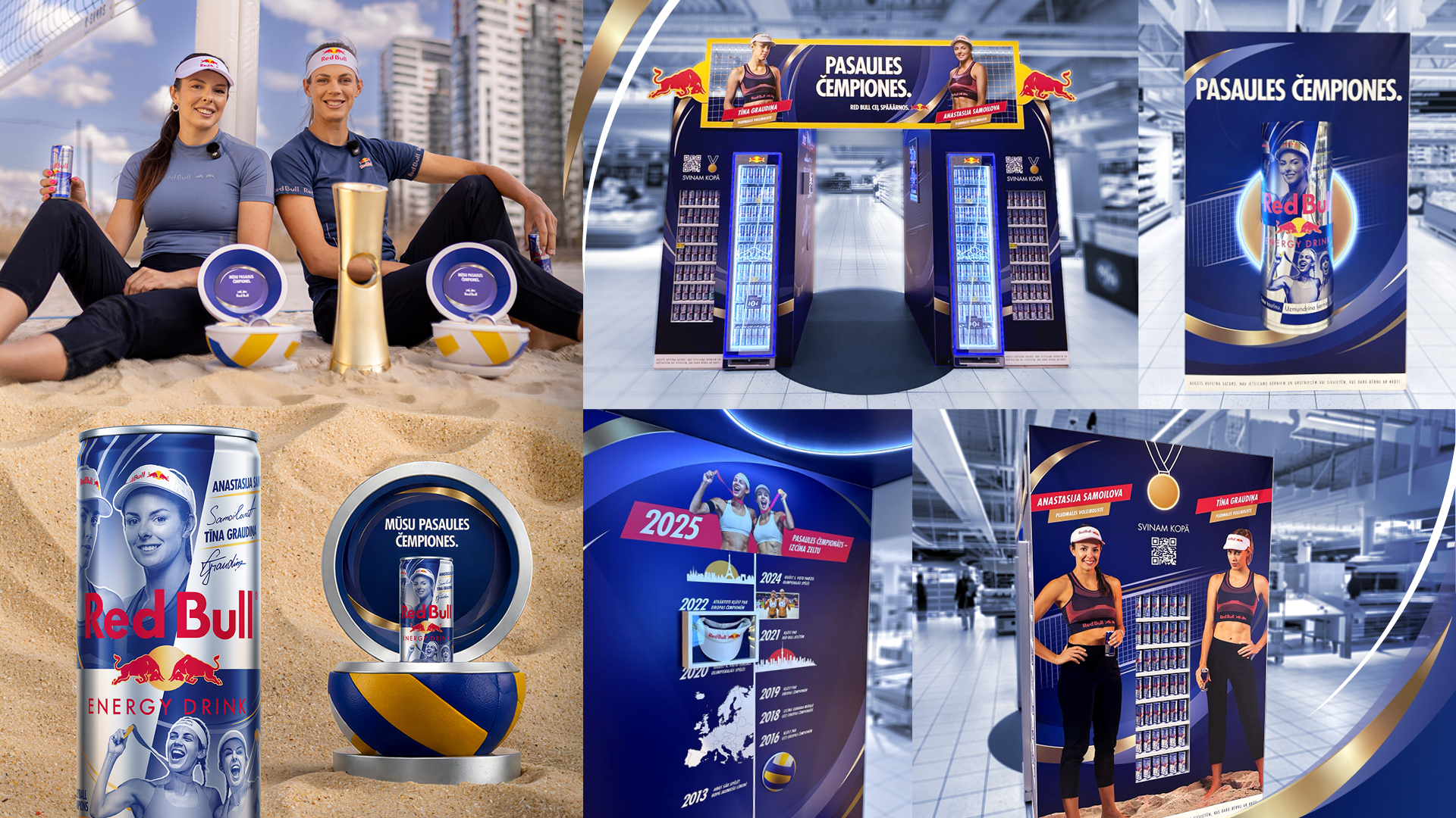 RED BULL. “Hero Can” communication campaign.